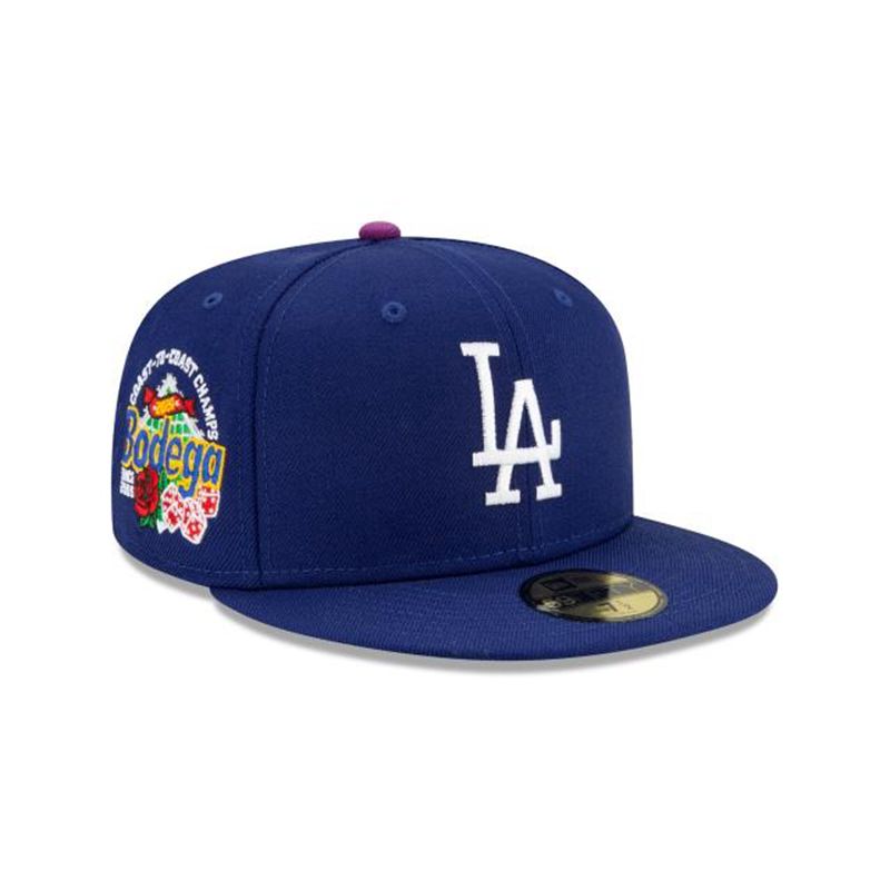 MLB Los Angeles Dodgers X Bodega Coast To Coast Champs 59Fifty Fitted (MKU1666) - Blue New Era Caps